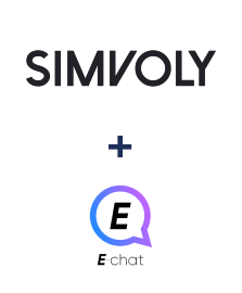 Integration of Simvoly and E-chat