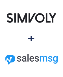Integration of Simvoly and Salesmsg