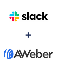 Integration of Slack and AWeber