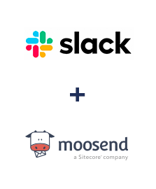 Integration of Slack and Moosend