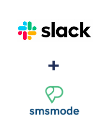 Integration of Slack and Smsmode