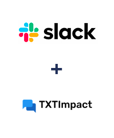 Integration of Slack and TXTImpact
