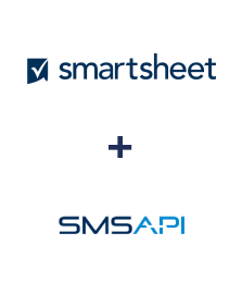 Integration of Smartsheet and SMSAPI