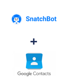 Integration of SnatchBot and Google Contacts