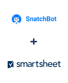 Integration of SnatchBot and Smartsheet