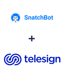 Integration of SnatchBot and Telesign