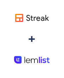 Integration of Streak and Lemlist