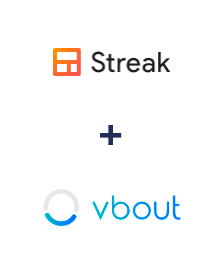 Integration of Streak and Vbout