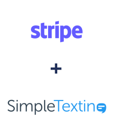 Integration of Stripe and SimpleTexting