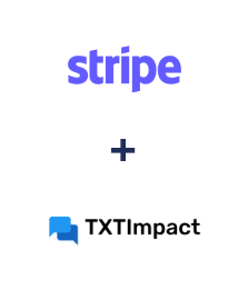 Integration of Stripe and TXTImpact