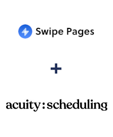 Integration of Swipe Pages and Acuity Scheduling