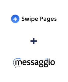Integration of Swipe Pages and Messaggio