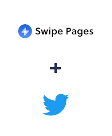 Integration of Swipe Pages and Twitter