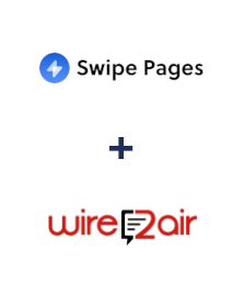 Integration of Swipe Pages and Wire2Air