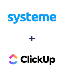 Integration of Systeme.io and ClickUp
