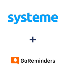 Integration of Systeme.io and GoReminders