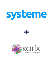 Integration of Systeme.io and Karix