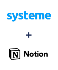 Integration of Systeme.io and Notion