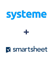 Integration of Systeme.io and Smartsheet