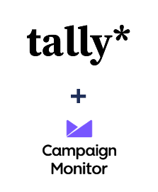 Integration of Tally and Campaign Monitor