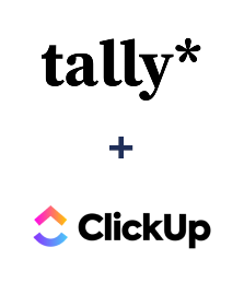 Integration of Tally and ClickUp