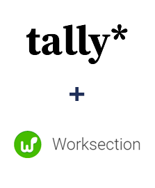 Integration of Tally and Worksection