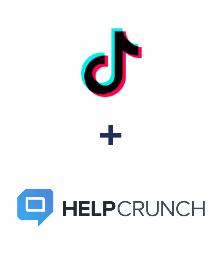 Integration of TikTok and HelpCrunch