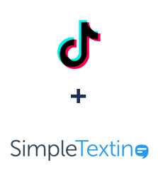 Integration of TikTok and SimpleTexting