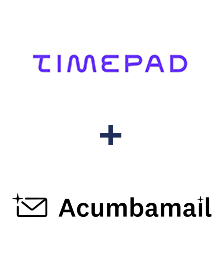 Integration of Timepad and Acumbamail