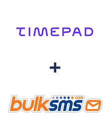 Integration of Timepad and BulkSMS