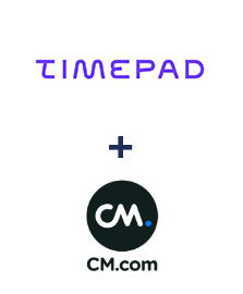Integration of Timepad and CM.com