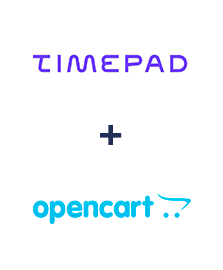 Integration of Timepad and Opencart