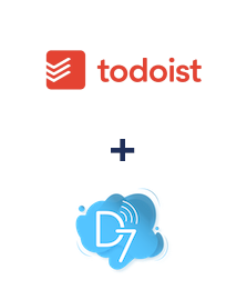 Integration of Todoist and D7 SMS