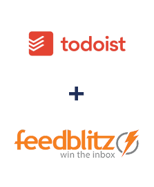 Integration of Todoist and FeedBlitz