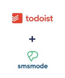 Integration of Todoist and Smsmode