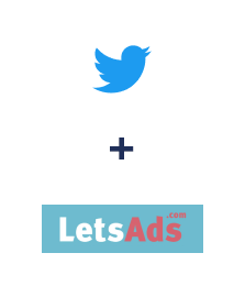 Integration of Twitter and LetsAds