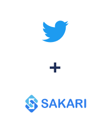 Integration of Twitter and Sakari