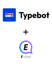 Integration of Typebot and E-chat