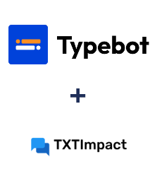 Integration of Typebot and TXTImpact