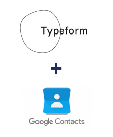 Integration of Typeform and Google Contacts