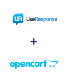 Integration of UseResponse and Opencart