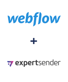 Integration of Webflow and ExpertSender