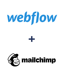 Integration of Webflow and MailChimp