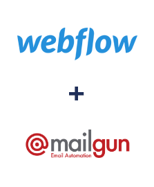 Integration of Webflow and Mailgun