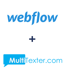Integration of Webflow and Multitexter