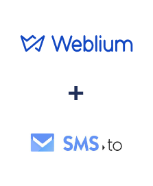 Integration of Weblium and SMS.to