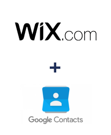 Integration of Wix and Google Contacts