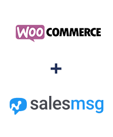 Integration of WooCommerce and Salesmsg