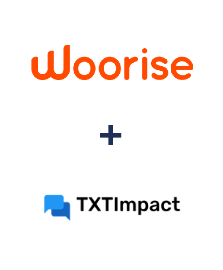 Integration of Woorise and TXTImpact