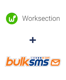 Integration of Worksection and BulkSMS